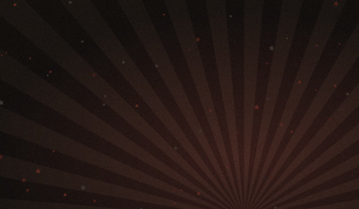 Dark western poster background with stars